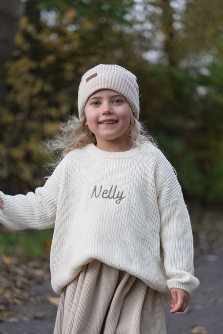 Hovedbilde Knit lue  - sand