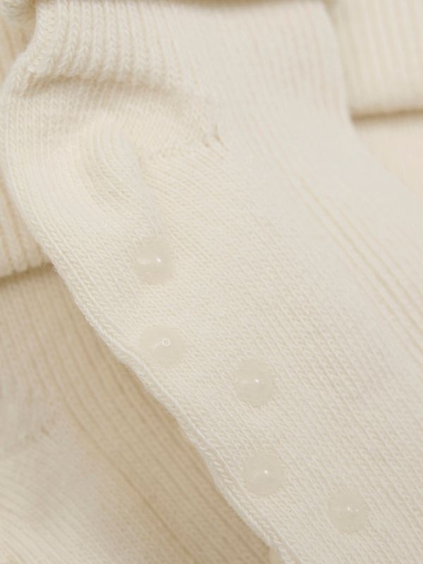 Minymo sokker med antiskli - offwhite