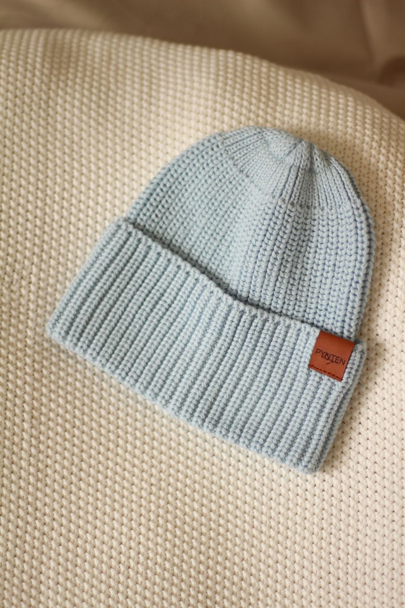 Knit lue - powder blue