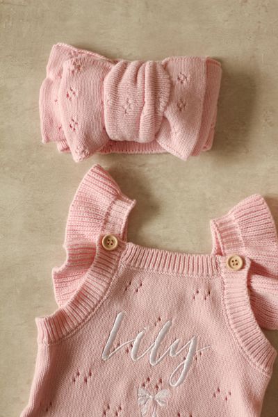 Hovedbilde Pointelle pannebånd med sløyfe ...