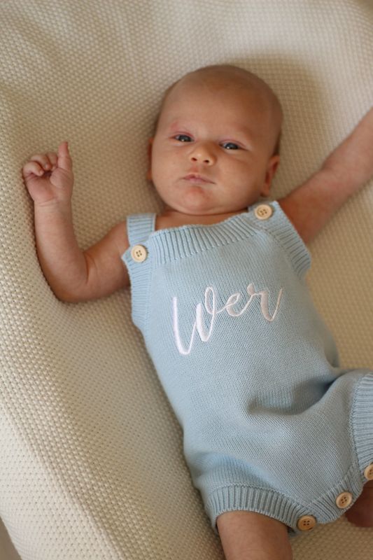 Breeze romper - powder blue
