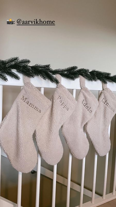 Julestrømpe teddy - kitt