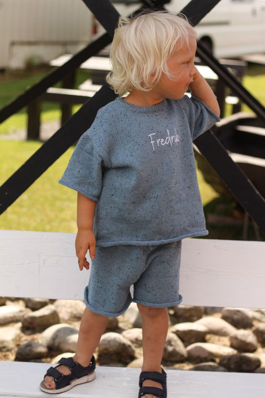 Loop sommersett - blue pebble