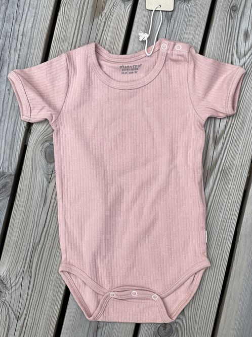 Hovedbilde Ribbet body rosa