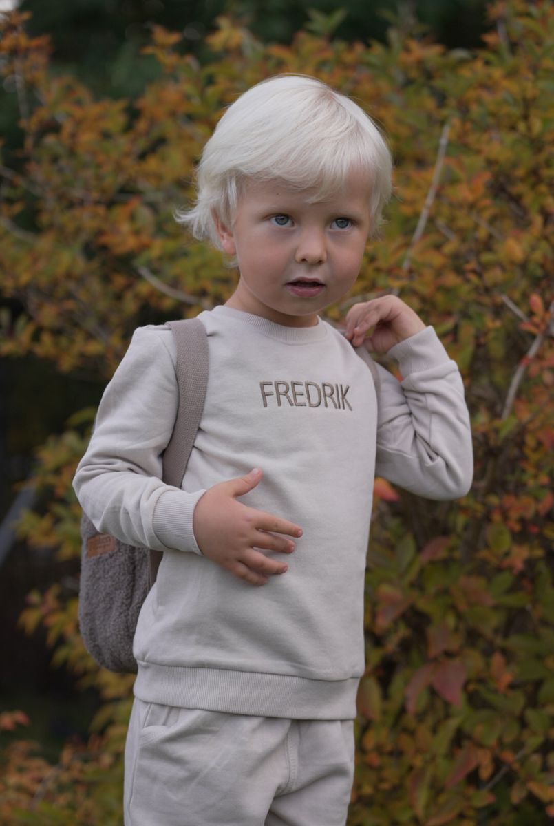 Teddy ryggsekk barn - ash brown