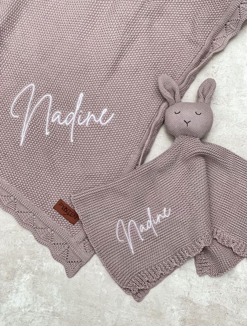 Hovedbilde Soft babyteppe - dusty lilac