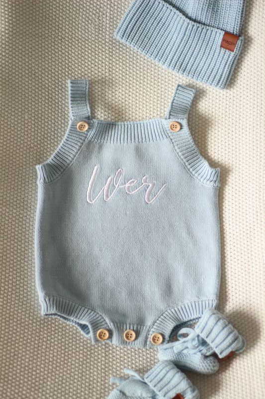 Breeze romper - powder blue