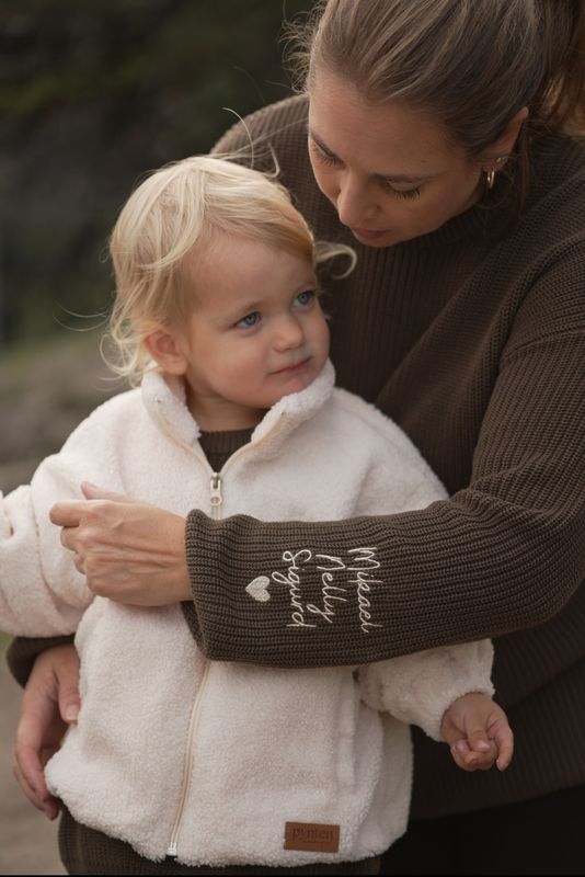 Knit genser voksen - brown