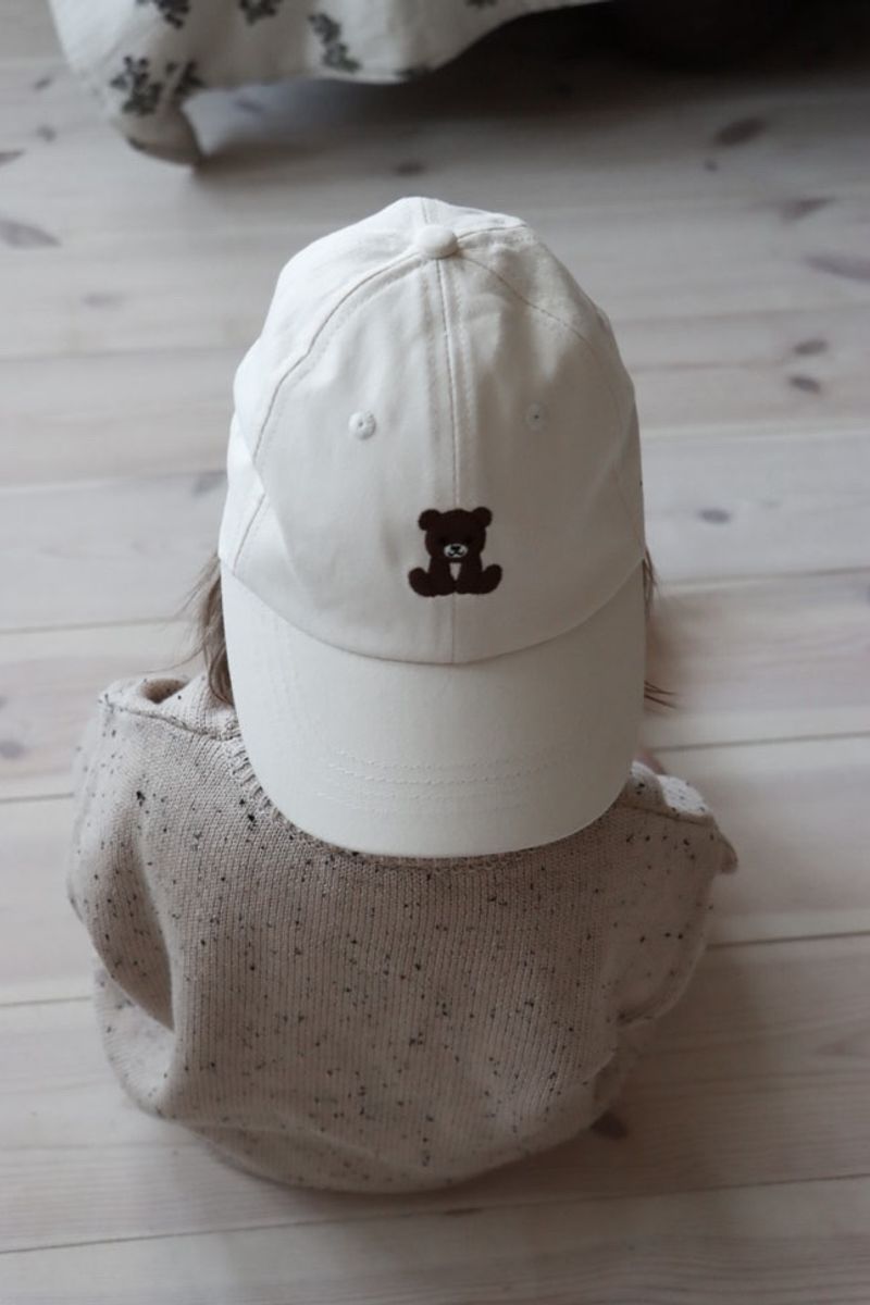 Bamse caps barn - neutral