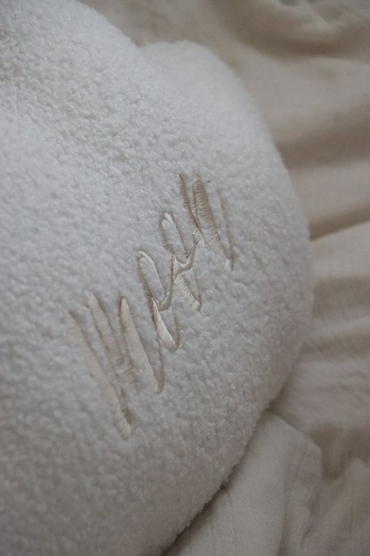 Bouclé cloud pute - cream