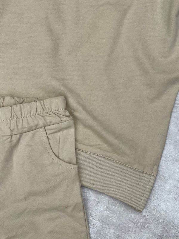 Summer sett shorts + t-skjorte - sand